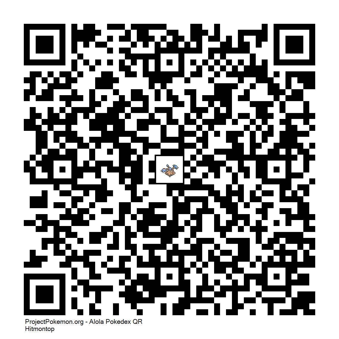 Cdigo QR de Hitmontop